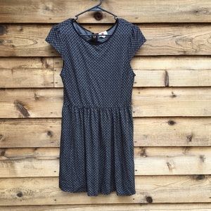 Black & White Dress, Stretchy Fabric, Size M